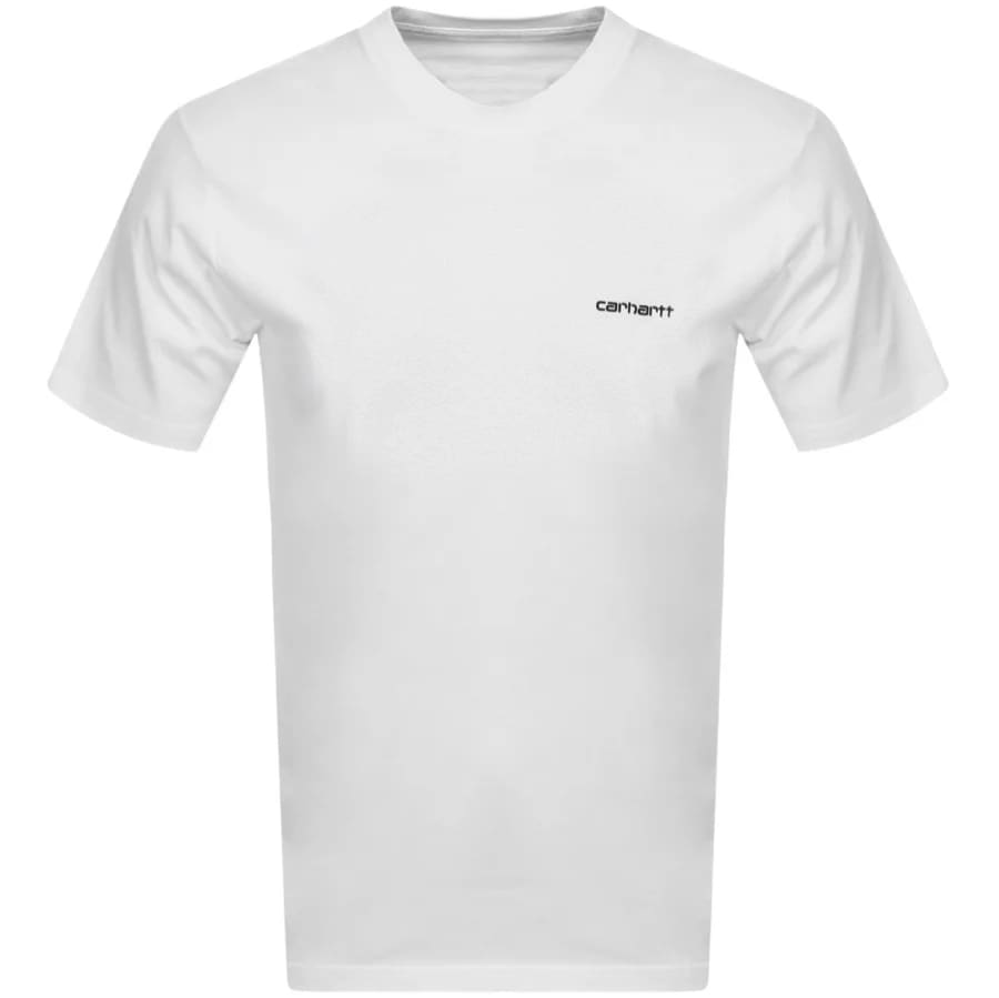 Alternative Image for ProductCarhartt Script Short Sleeved T Shirt White1